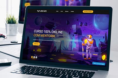 Site Libergame - Divulgação de Infoproduto
